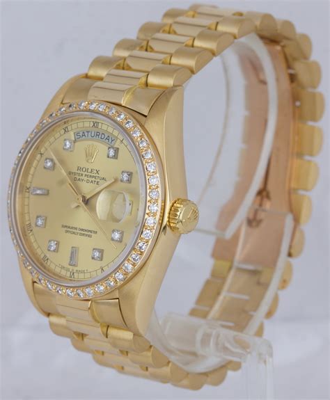 rolex day date 36mm gold.